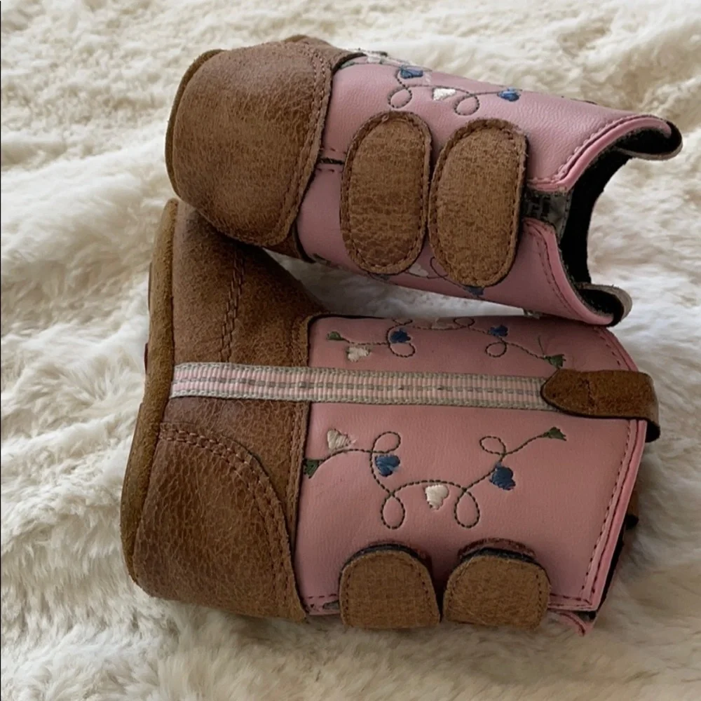 🎀OLD West🎀Toddler boots size (3)
